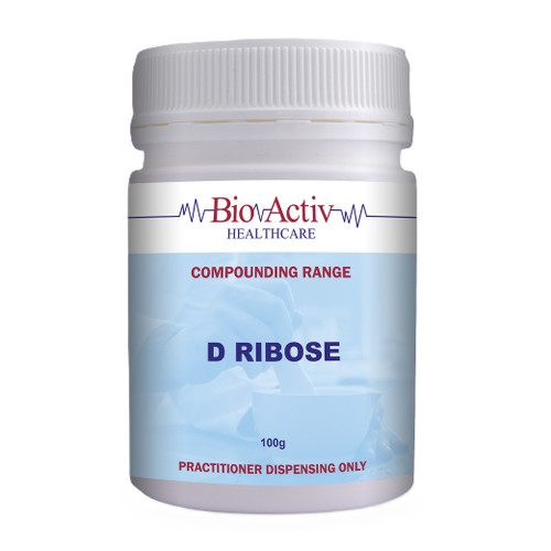 BioActiv Healthcare Compounding D Ribose 100g
