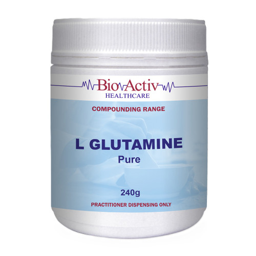 BioActiv Healthcare Compounding L Glutamine Pure 240g