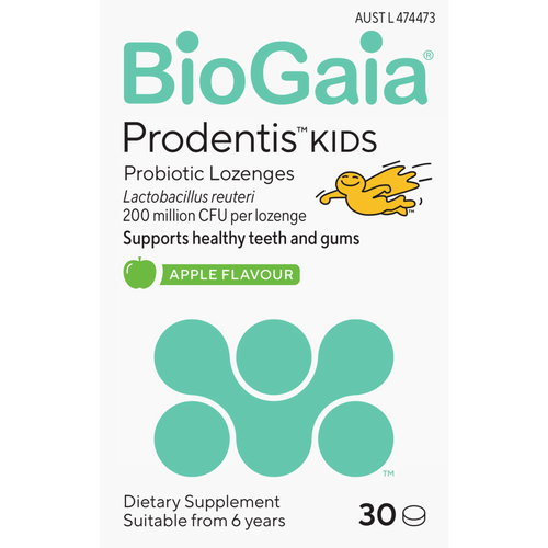 BIOGAIA PRODENTIS KIDS PROBIOTIC 30 LOZENGE (APPLE)