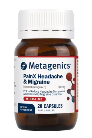 Metagenics PainX Headache & Migraine 20c