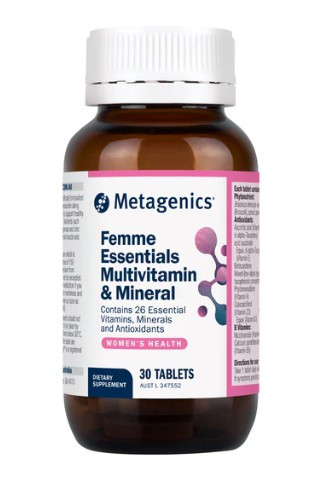 Metagenics Femme Essentials Multivitamin & Mineral 30t