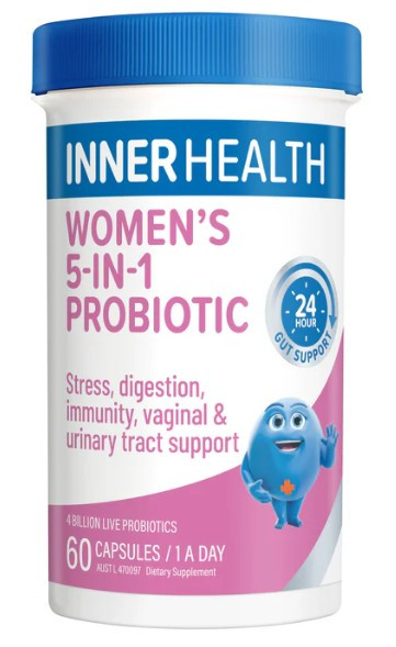 Inner Health Women's 5-In-1 Probiotic 60c