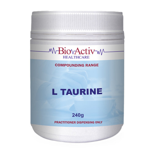 BioActiv Healthcare Compounding L Taurine 240g