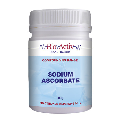 BioActiv Healthcare Compounding Sodium Ascorbate 100g