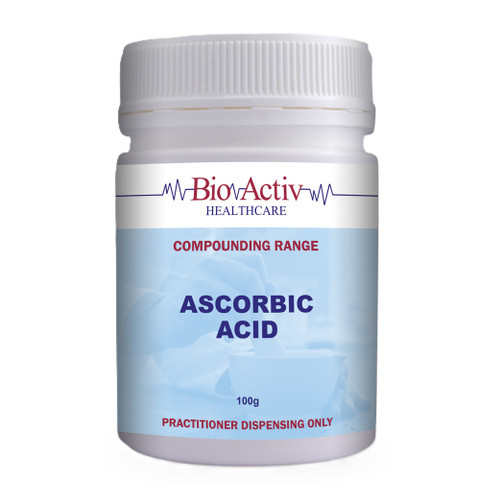 BioActiv Healthcare Compounding Ascorbic Acid 100g