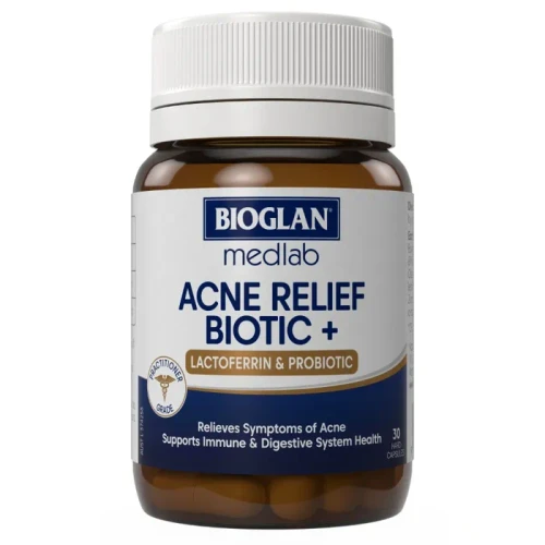 Bioglan Medlab Acne Relief Biotic 30c (formally Lactoferrin Enhanced)