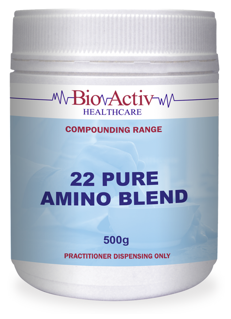 BioActiv Healthcare Compounding 22 Pure Amino Blend 500g