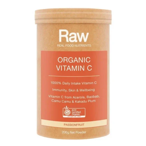 Raw Organic Vitamin C Passionfruit 200g