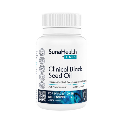 Sunahealth Labs Clinical Black Seed Oil 500Mg 60c