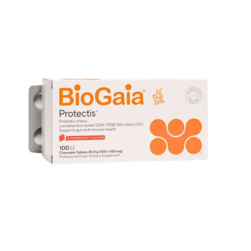 BioGaia Protectis Chewable (Strawberry) 100t BioGaia Protectis Chewable (Strawberry) 100t
