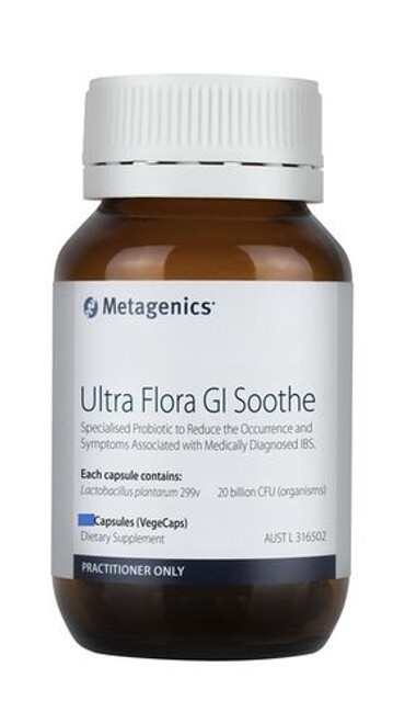 Metagenics Ultra Flora GI Soothe 30 Capsules