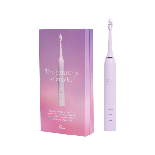 Gem Electric Toothbrush Rose (USB Recharge) Natural Chemist