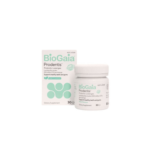 BIOGAIA PRODENTIS PROBIOTIC 30 LOZENGE (MINT) - Natural Chemist