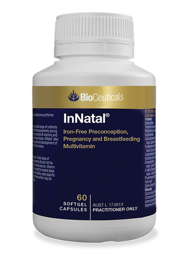 Bioceuticals InNatal Soft Capsules | Multivitamin and Mineral Supplement