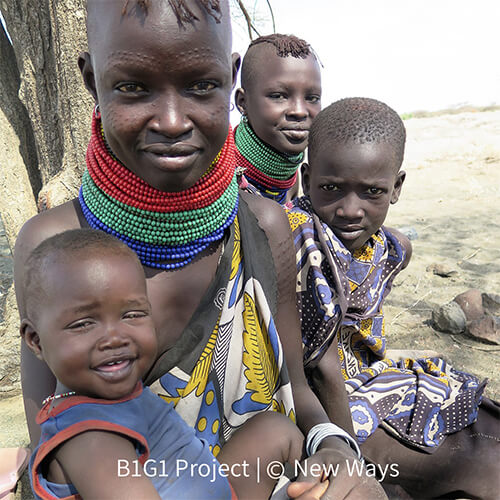 Nursery School Child in Ethiopia