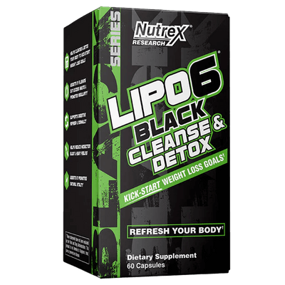 Lipo6 Black Cleanse & Detox 60 Caps