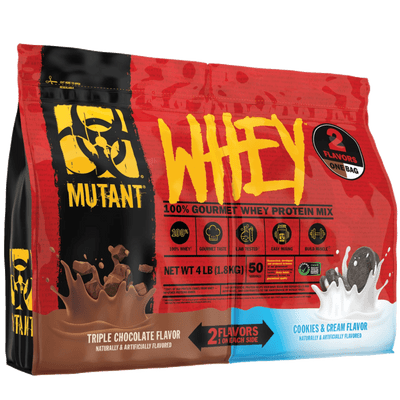 Mutant Whey 1.8Kg Triple Chocolate & Cookies & Cream Mutant Whey 1.8Kg Triple Chocolate & Cookies & Cream