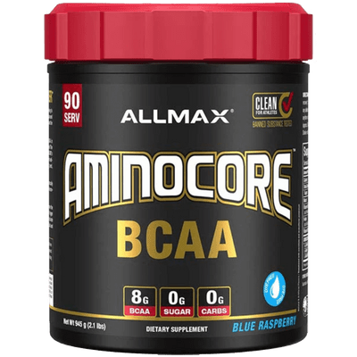 Allmax Aminocore BCAA 90Servings  Blue Raspberry