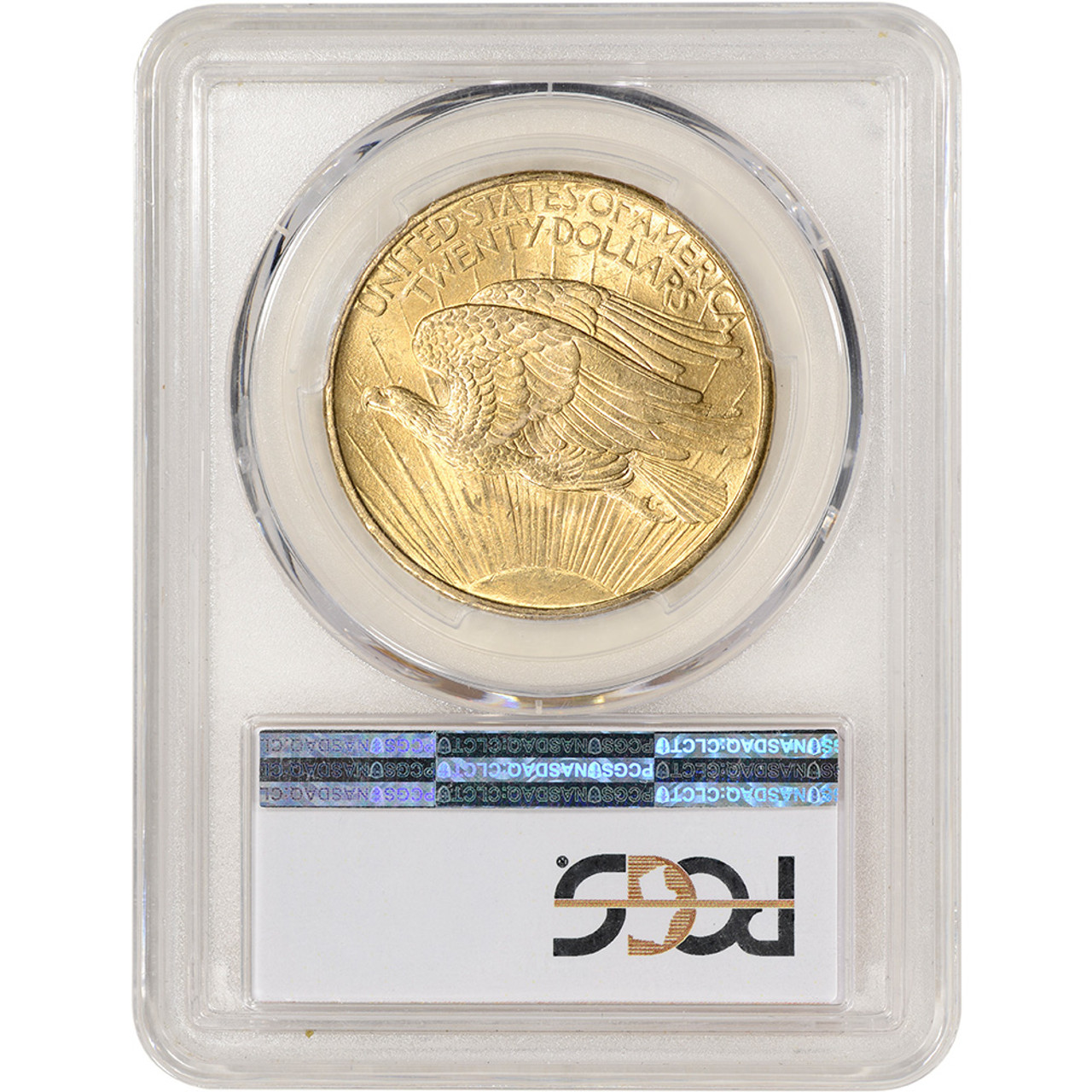 ゴールド US Gold $20 Saint-Gaudens Double Eagle PCGS MS65 1908 No