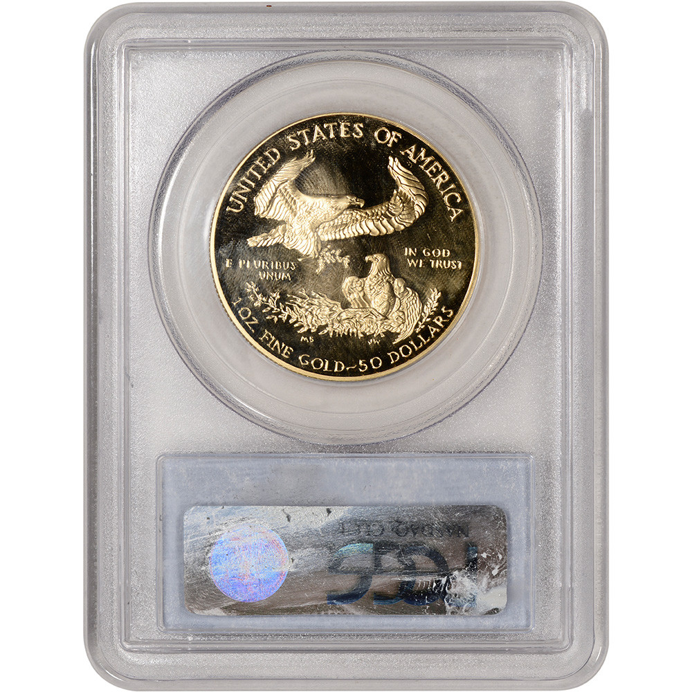 1998-W American Gold Eagle Proof 1 oz $50 - PCGS PR69 DCAM [98-W