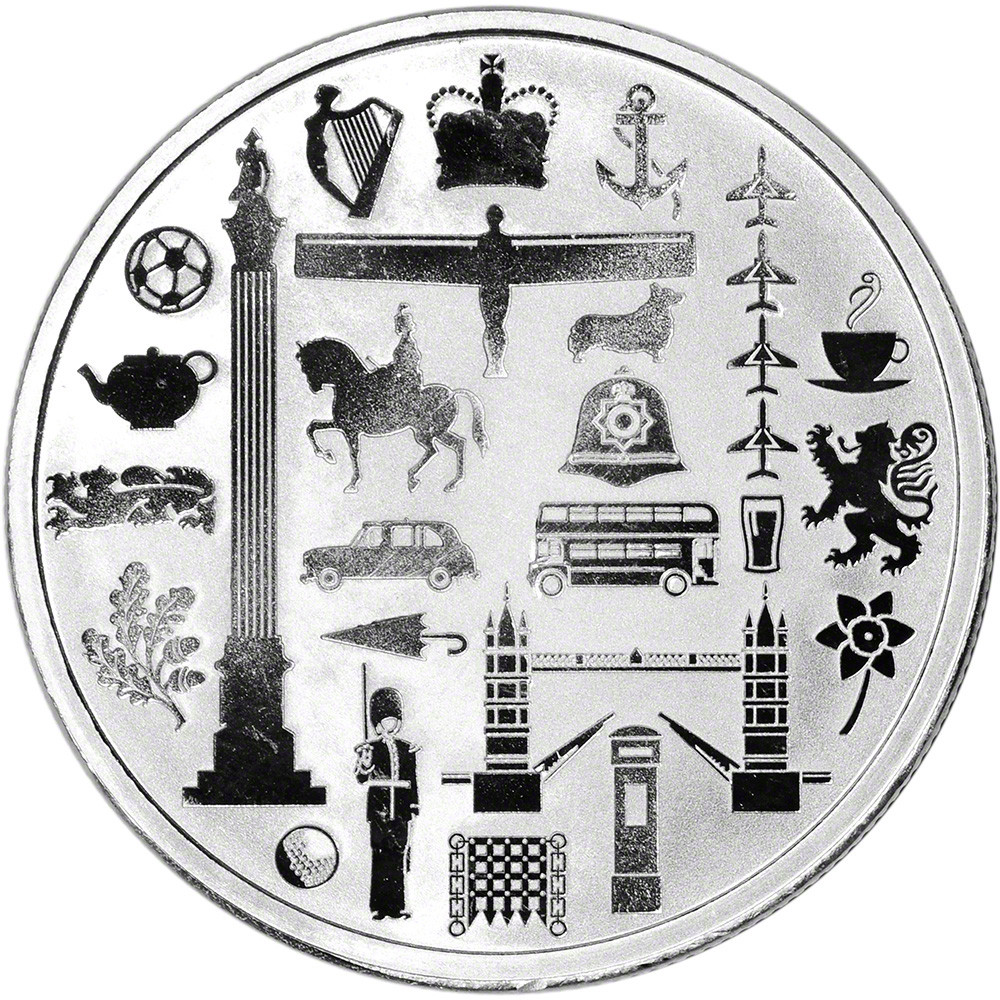 1 oz Silver Round JBR Recovery Ltd - 999 Fine Icons of Britain