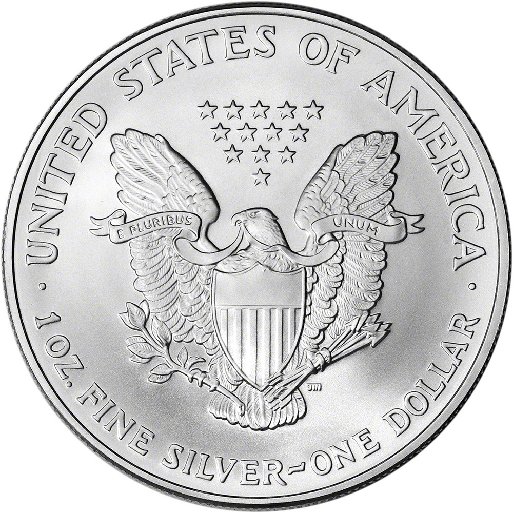 2007 American Silver Eagle 1 oz $1 - BU [07-ASE-BU] - Liberty Coin