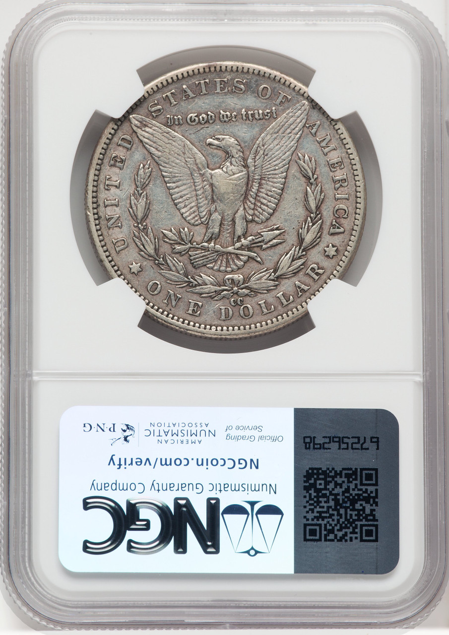 1889 CC US Morgan Silver Dollar $1 - NGC XF 40 [V-HA-768649023