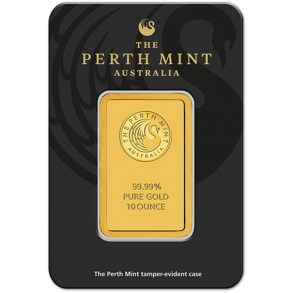 10 oz Gold Bar - The Perth Mint - 99.99 Fine in Sealed Assay [GOLD