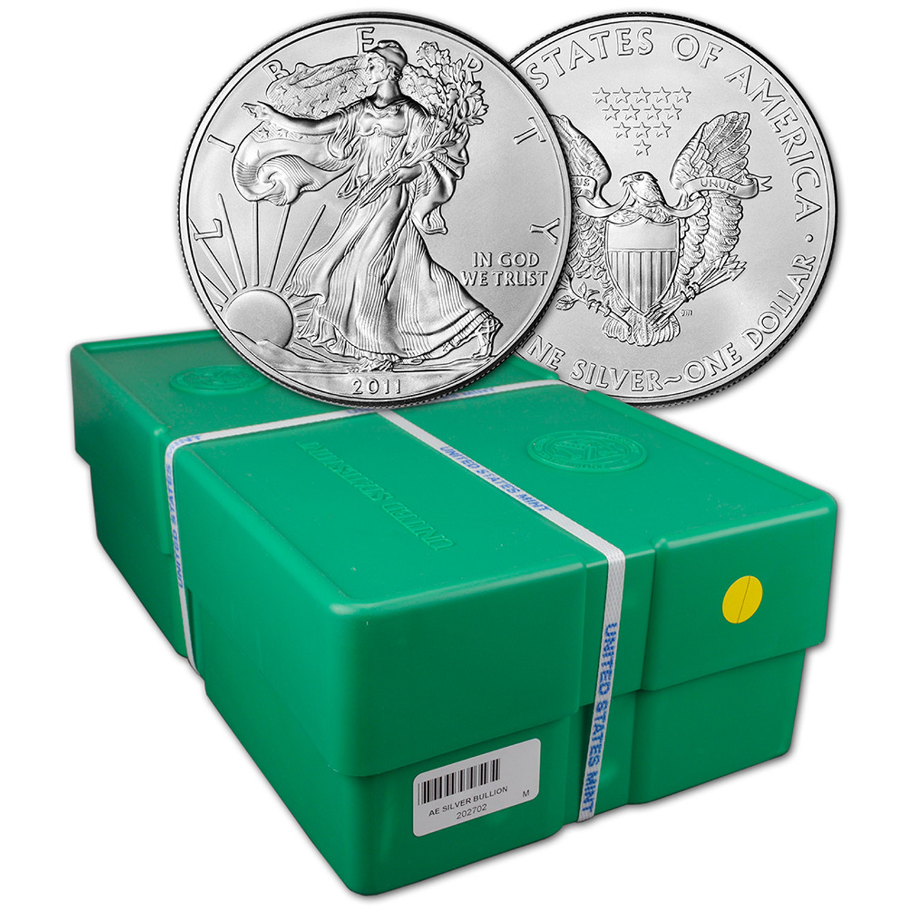 2011年 アメリカ USA イーグル銀貨 1オンス 59157