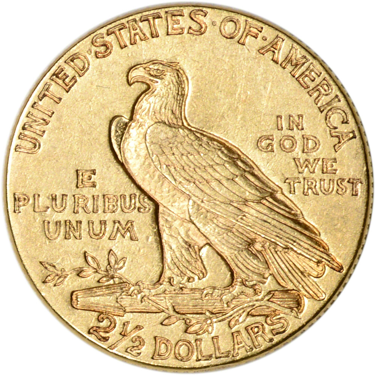 US Gold $2.50 Indian Head Quarter Eagle - Almost Uncirculated