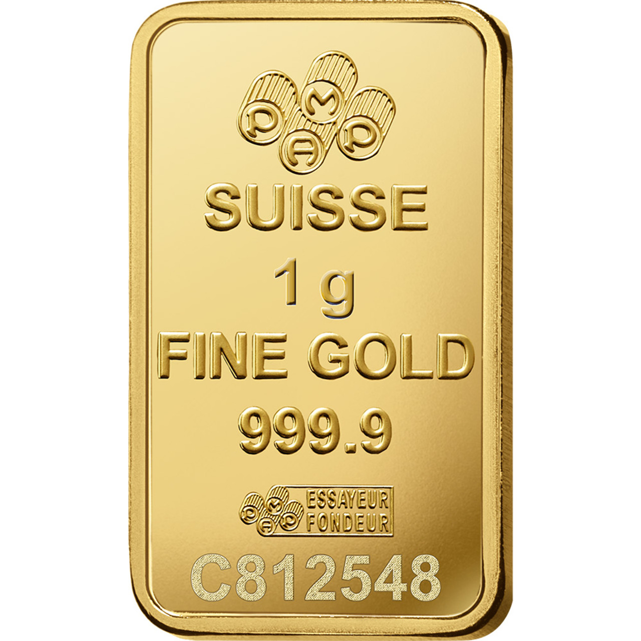 アンティークコイン 金貨 1 gram Gold Bar - PAMP Suisse - Fortuna