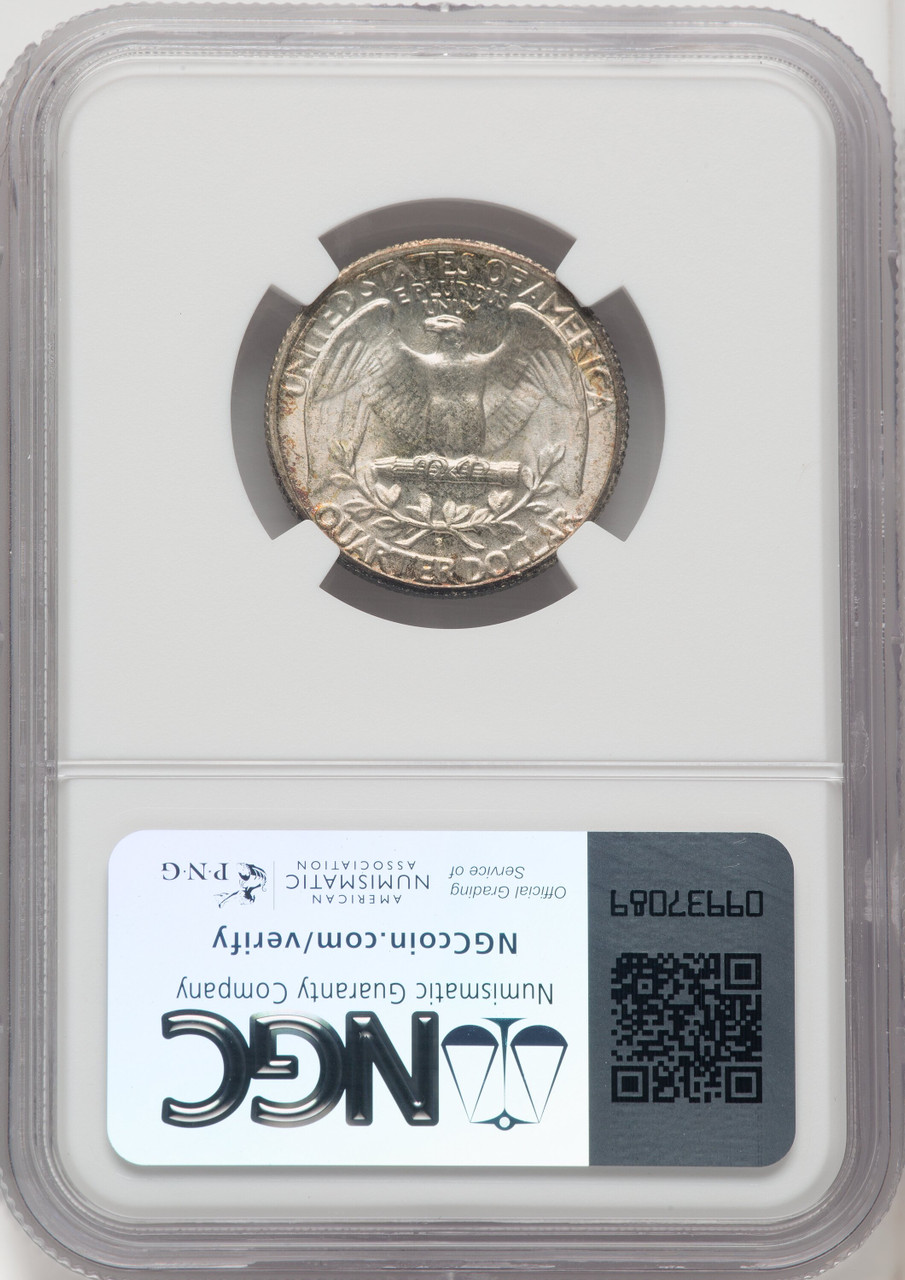 1941 S US Washington Silver Quarter 25C - NGC MS 67+ [V-HA