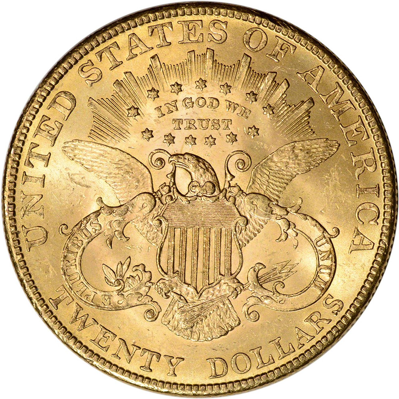 1907 US Gold $20 Liberty Head Double Eagle - AU [07-USG-LIB-20-AU