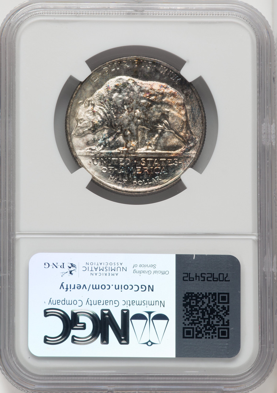 1925 S US Silver Commemorative 50C CALIFORNIA - NGC MS 67+ CAC [V