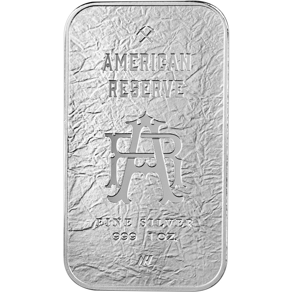 1 oz Silver Bar - Asahi American Reserve Columbia Goddess .999