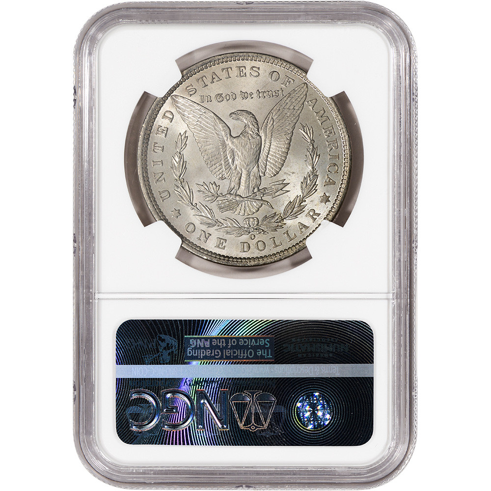 1900 O S US Morgan Silver Dollar $1 - NGC MS64 [MORGAN-00-O-N-MS64
