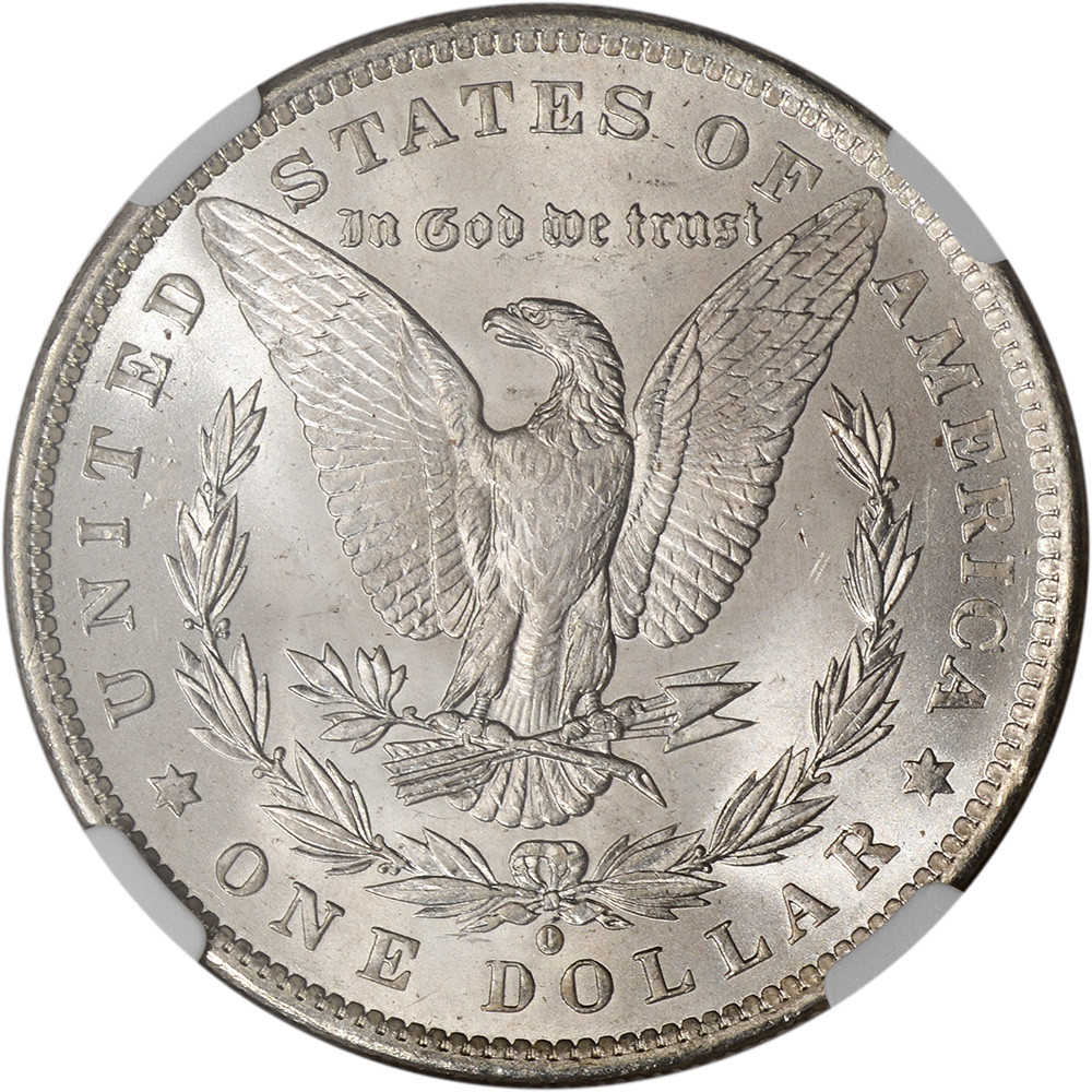 1884 O US Morgan Silver Dollar $1 - NGC MS65 [MORGAN-84-O-N-MS65