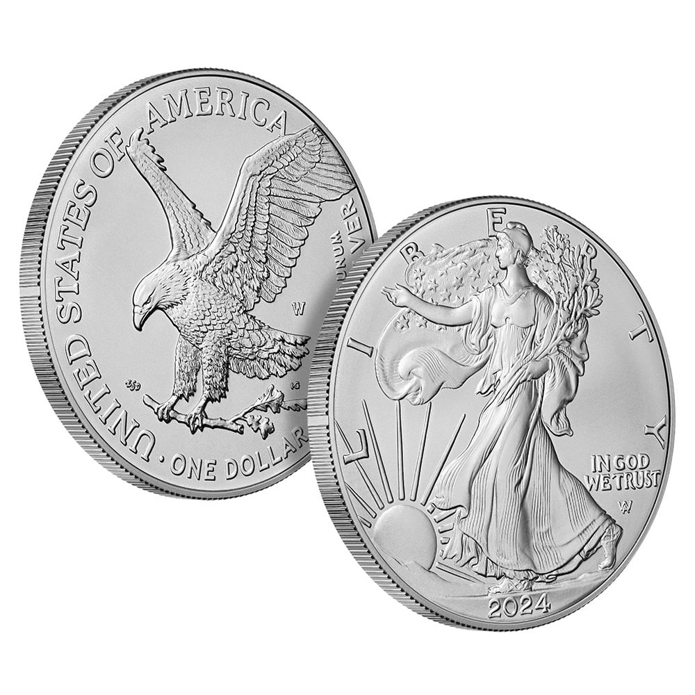 2024 W American Silver Eagle Burnished - NGC MS70 Early Releases