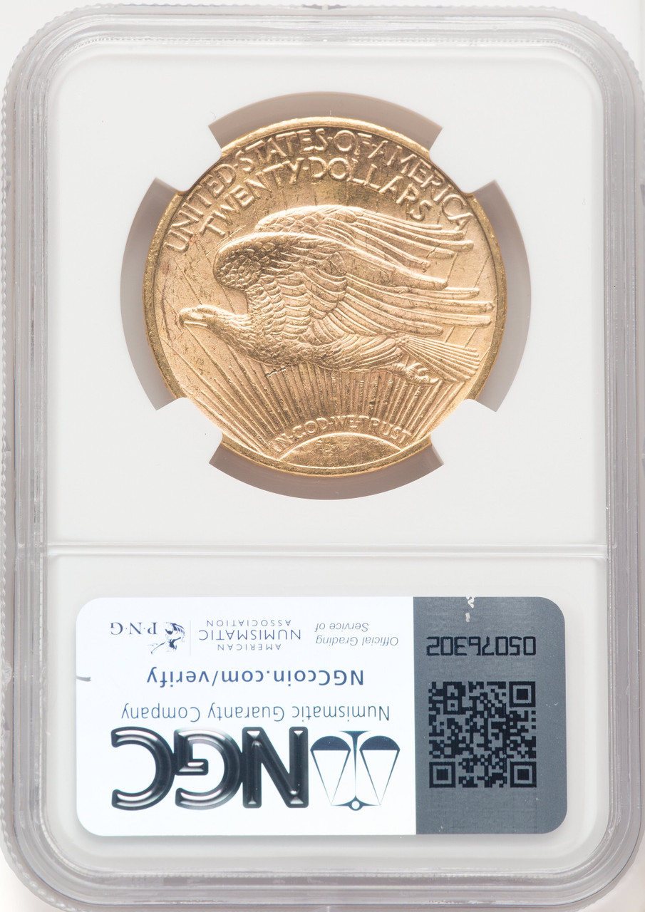 1923 US Gold $20 Saint-Gaudens Double Eagle - NGC MS 65 [V-HA