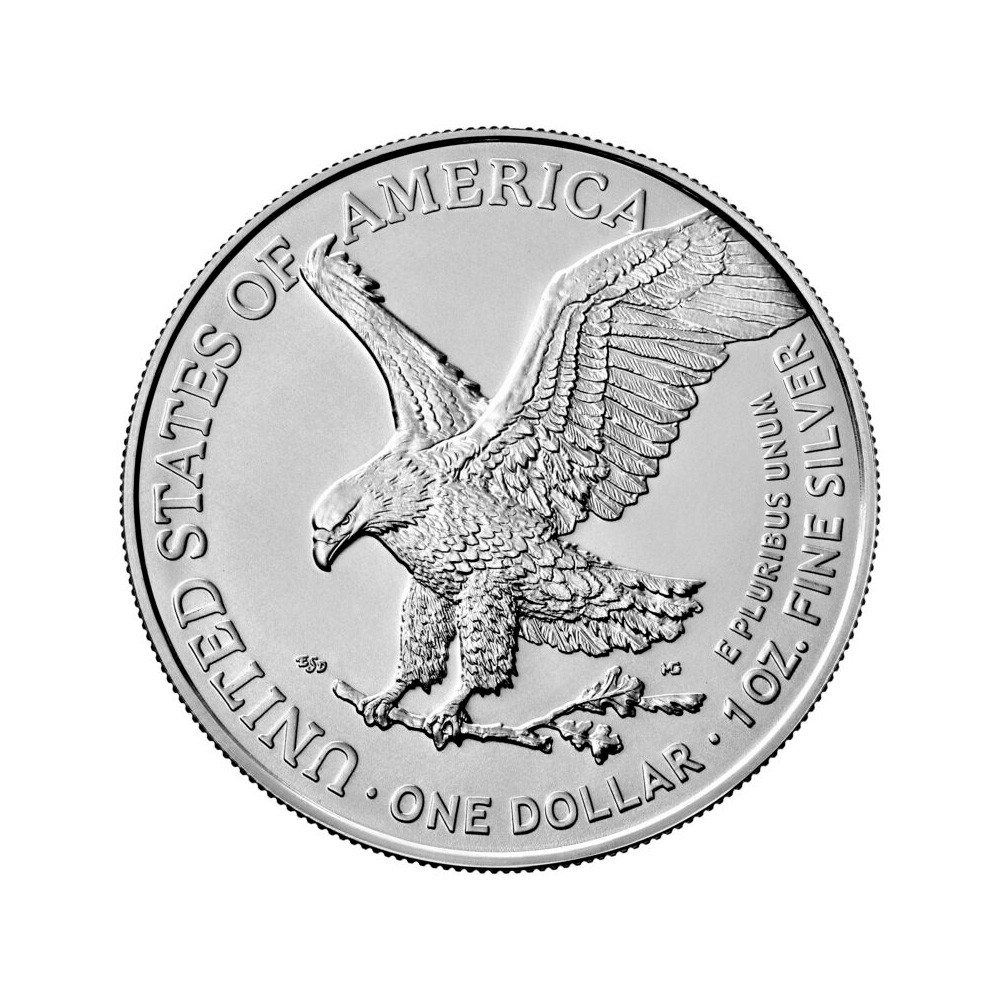 2021 American Silver Eagle Type 2 1 oz $1 - BU [21-ASE-T2-BU