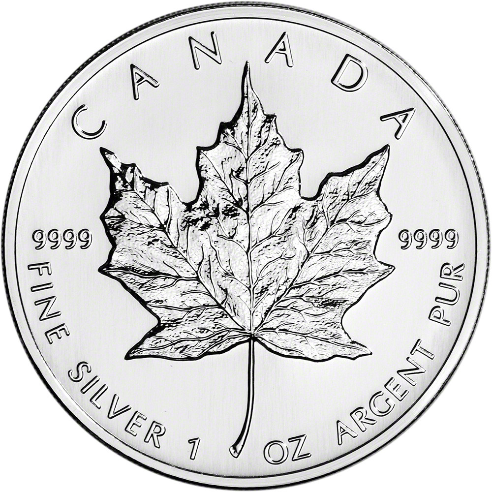1999 Canada Silver Maple Leaf - 1 oz - $5 - BU [99-CA-CML-S5-BU