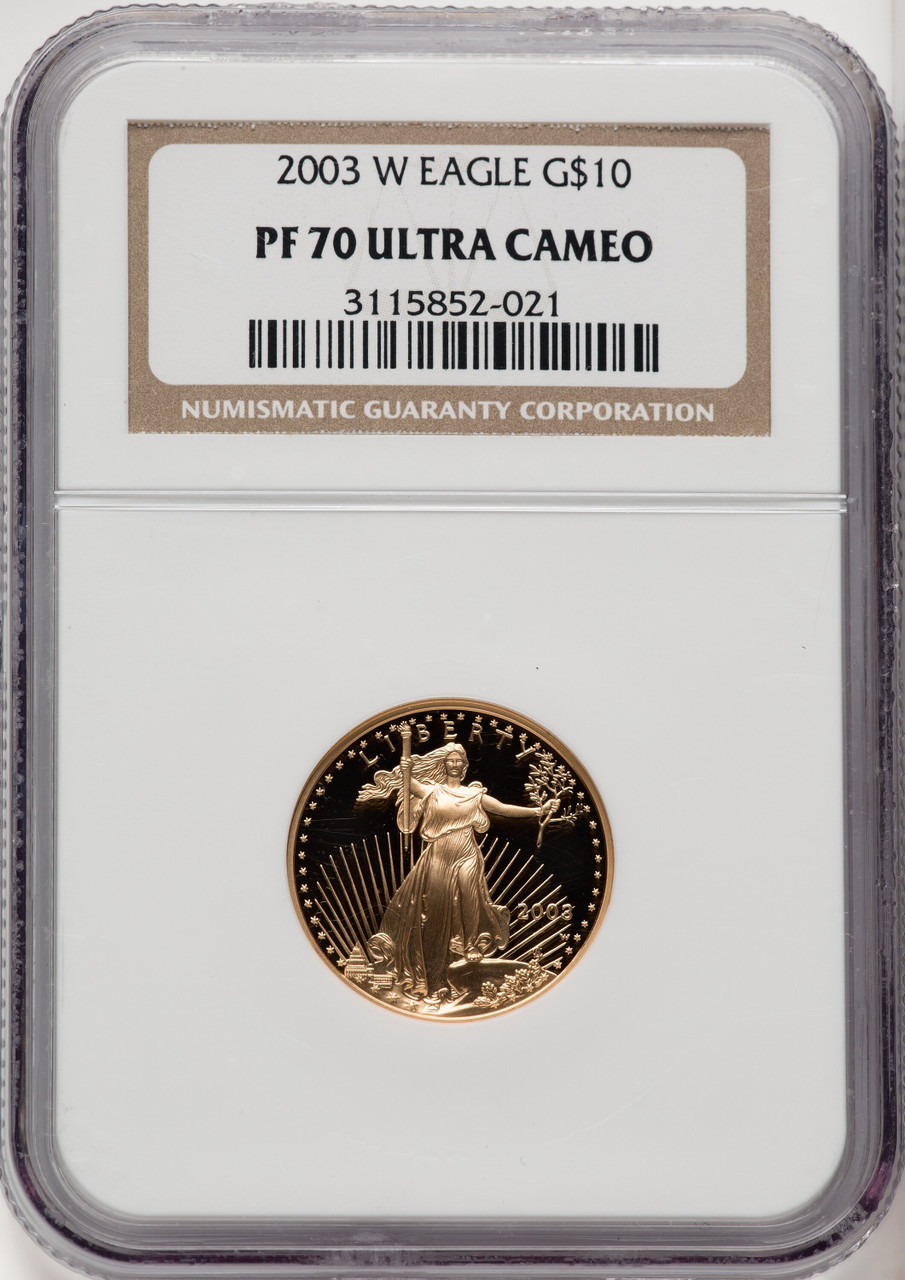 【値下げ】2018 W Eagle $5金貨 PF 70 ULTRA CAMEO American Eagle NGC 2018 Gold Bullion Coins for sale | eBay