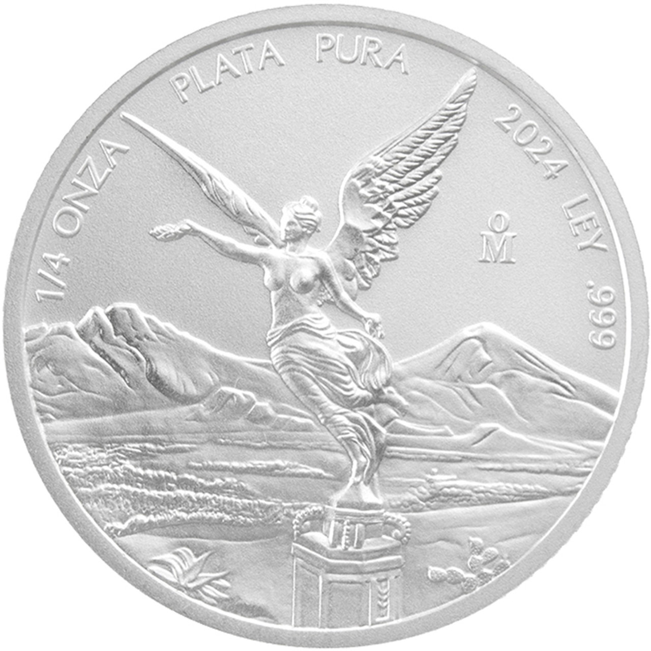 2024 Mexico Silver Libertad 1/4 oz 1/4 Onza - BU [24
