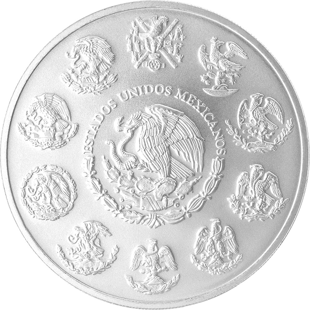 2024 Mexico Silver Libertad 5 oz 5 Onzas - BU [24-LIBERTAD-S5-BU