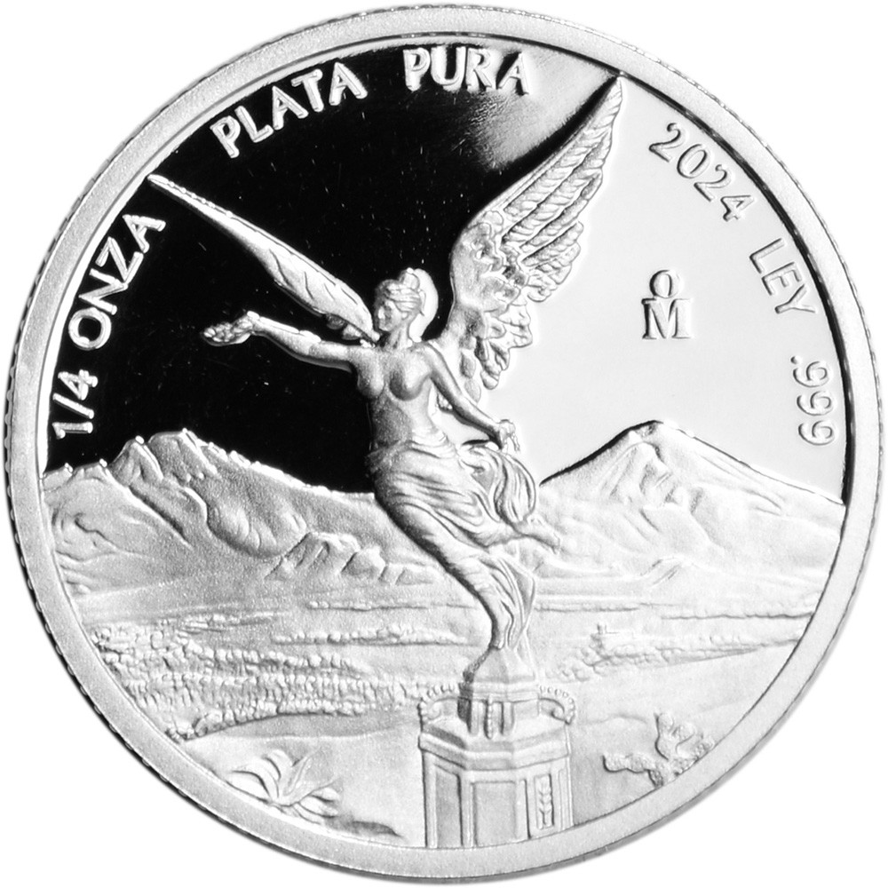2024 Mexico Silver Libertad 1/4 oz 1/4 Onza - Proof [24-LIBERTAD-S