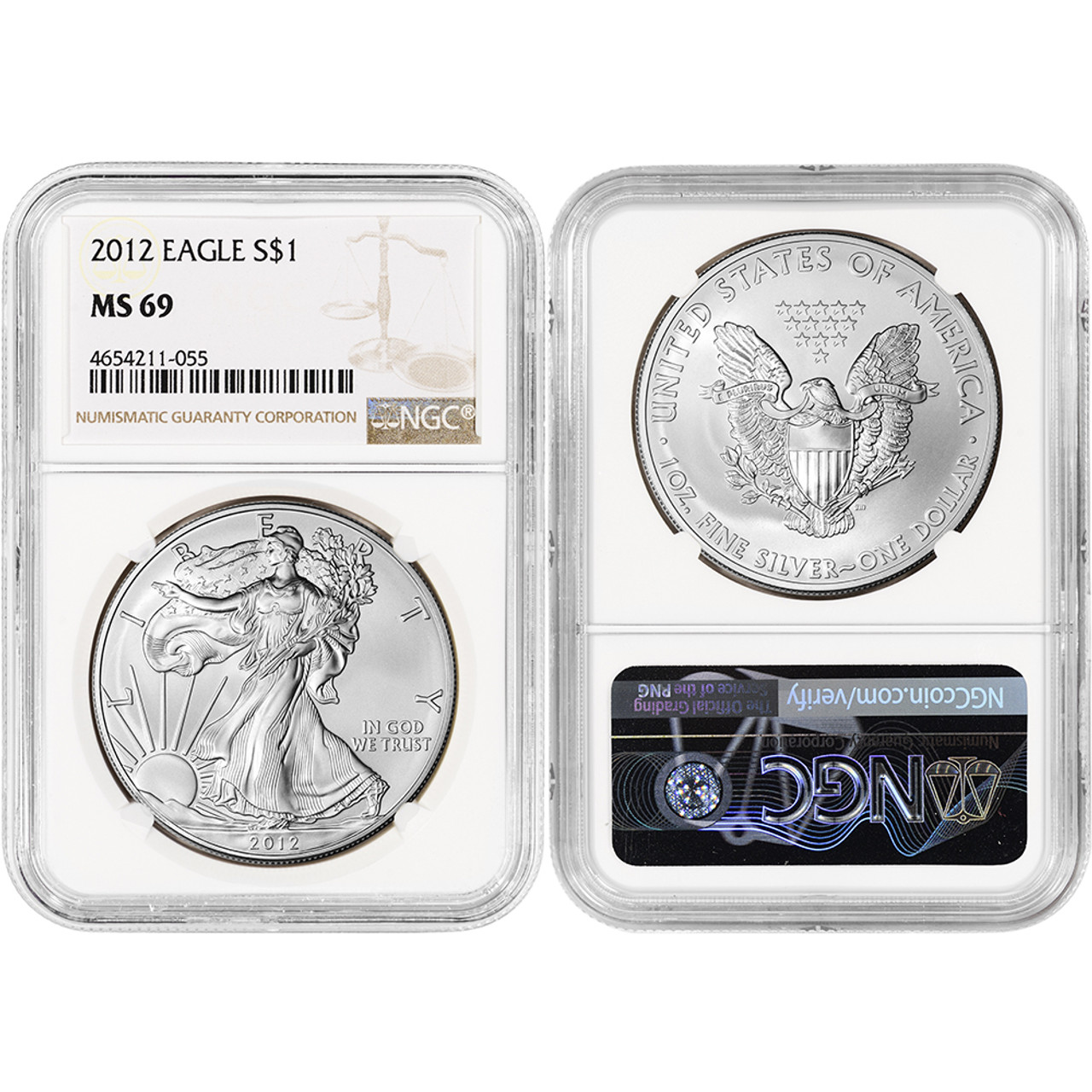 アクセサリー SILVER EAGLE
ASTATIC 41-pc. 1986 - 2025 American Silver Eagle Complete Date Set