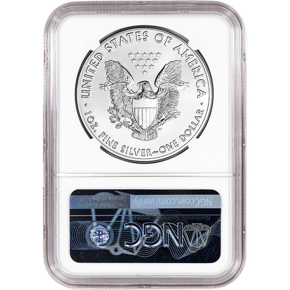 2018 American Silver Eagle - NGC MS69 [18-ASE-N-MS69-NSL