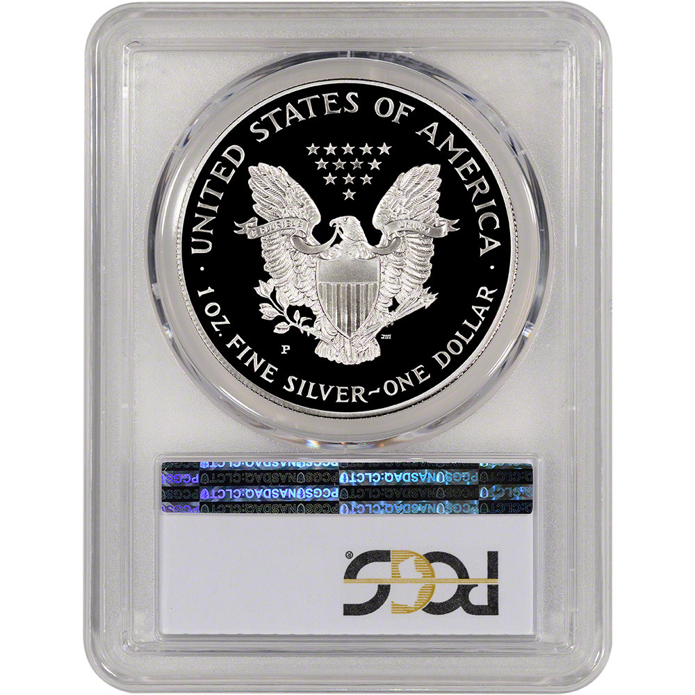 2000 P American Silver Eagle Proof - PCGS PR69 DCAM [00-P-ASE-P