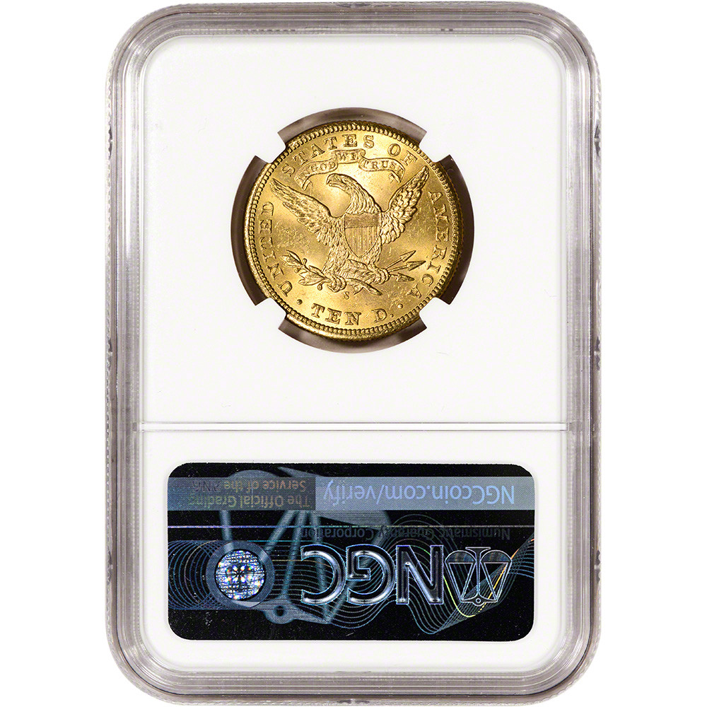 1901-S US Gold $10 Liberty Head Eagle - NGC MS64 [01-S-USG-LIB-10