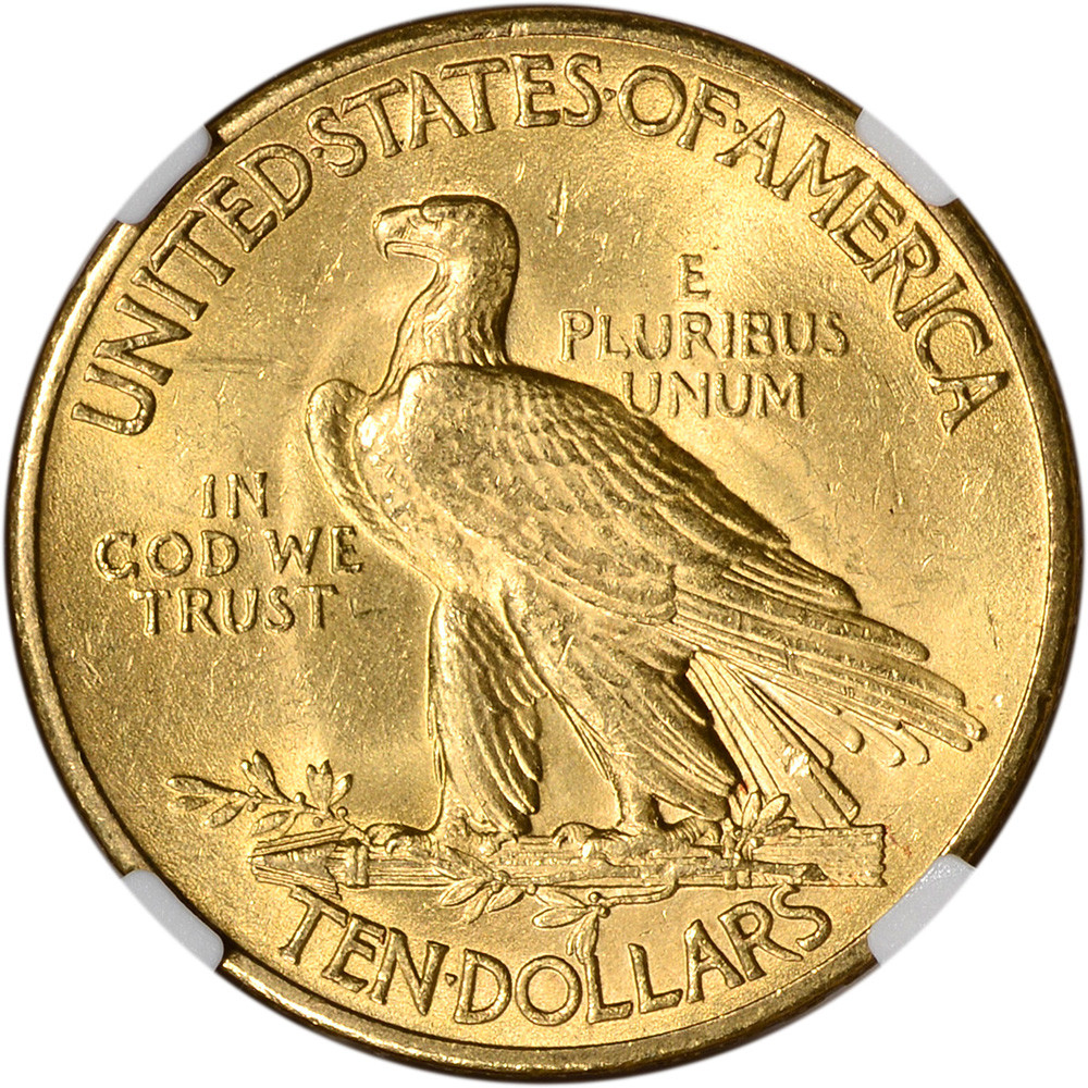 1926 US Gold $10 Indian Head Eagle - NGC MS62 [26-USG-IND-10-N